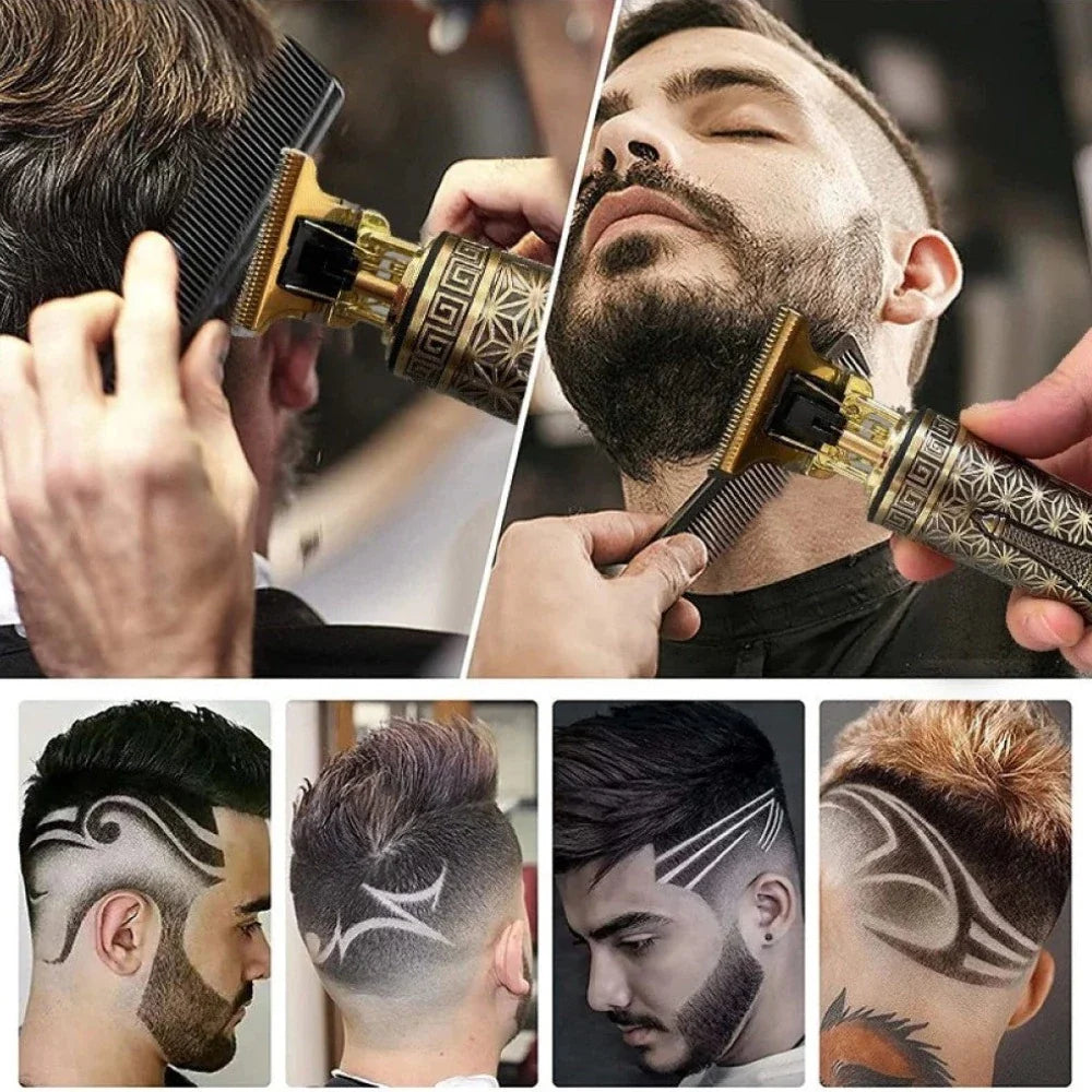 Professionals Design Perfect Hair & Beard Trimming