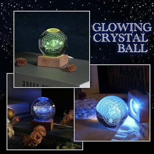 StellarGlow 3D Crystal Ball