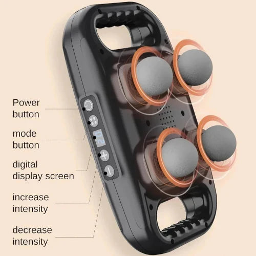 FabPulse™️ 4-Headed Massage Gun