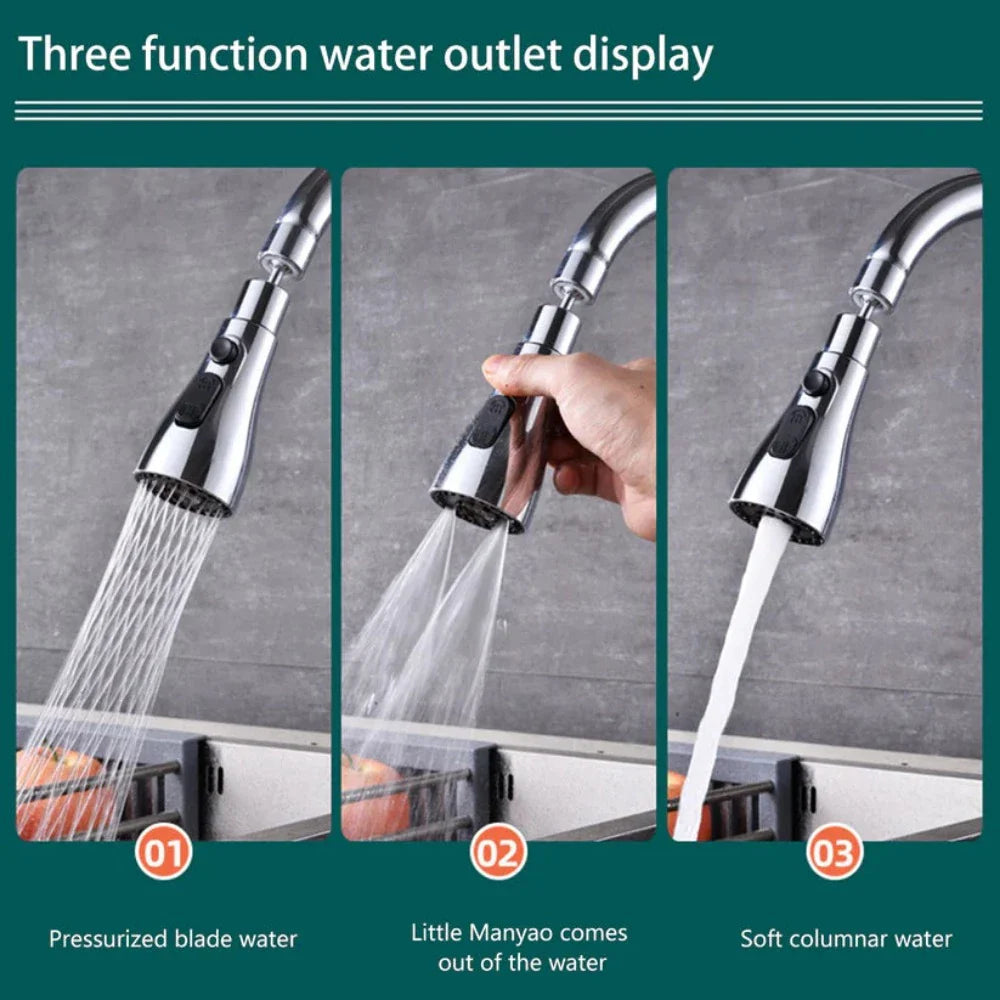 VersaFlow 3 Modes Kitchen Sink Faucet