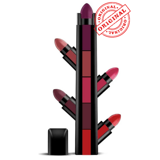 Fab Stick 5 in 1 Matte Finish Lipstick (Pack of 2)