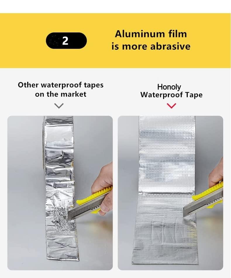 Tapexel™️ Waterseal Aluminium Rubber Tape - Extra Long Version