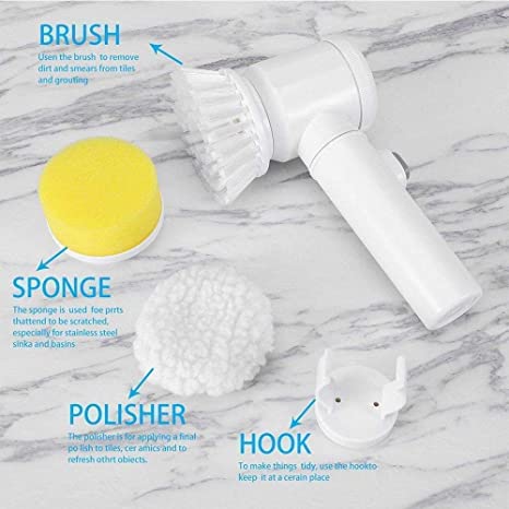 Scruzzle™️ 3-in-1 Electric Cleaning Brush