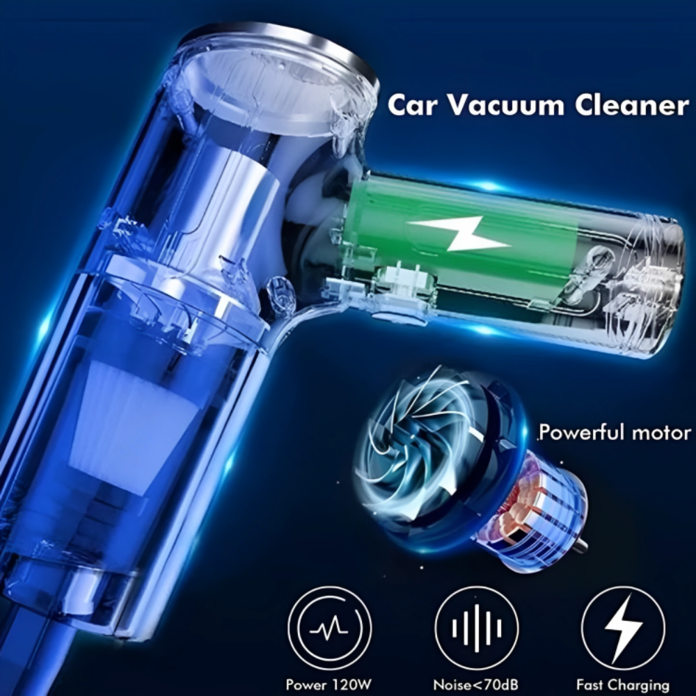 FabVac™️ Portable Car Vacuum Cleaner