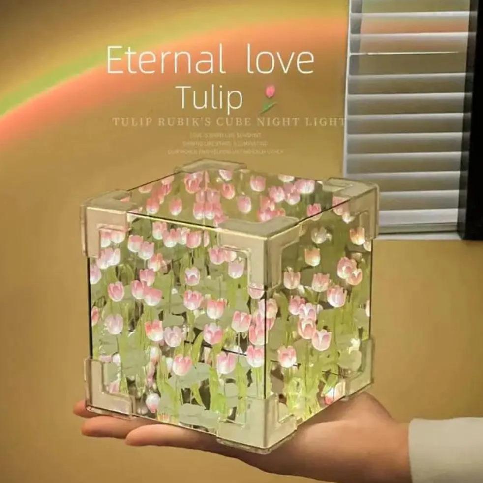 DIY Eternity Tulip Lamp