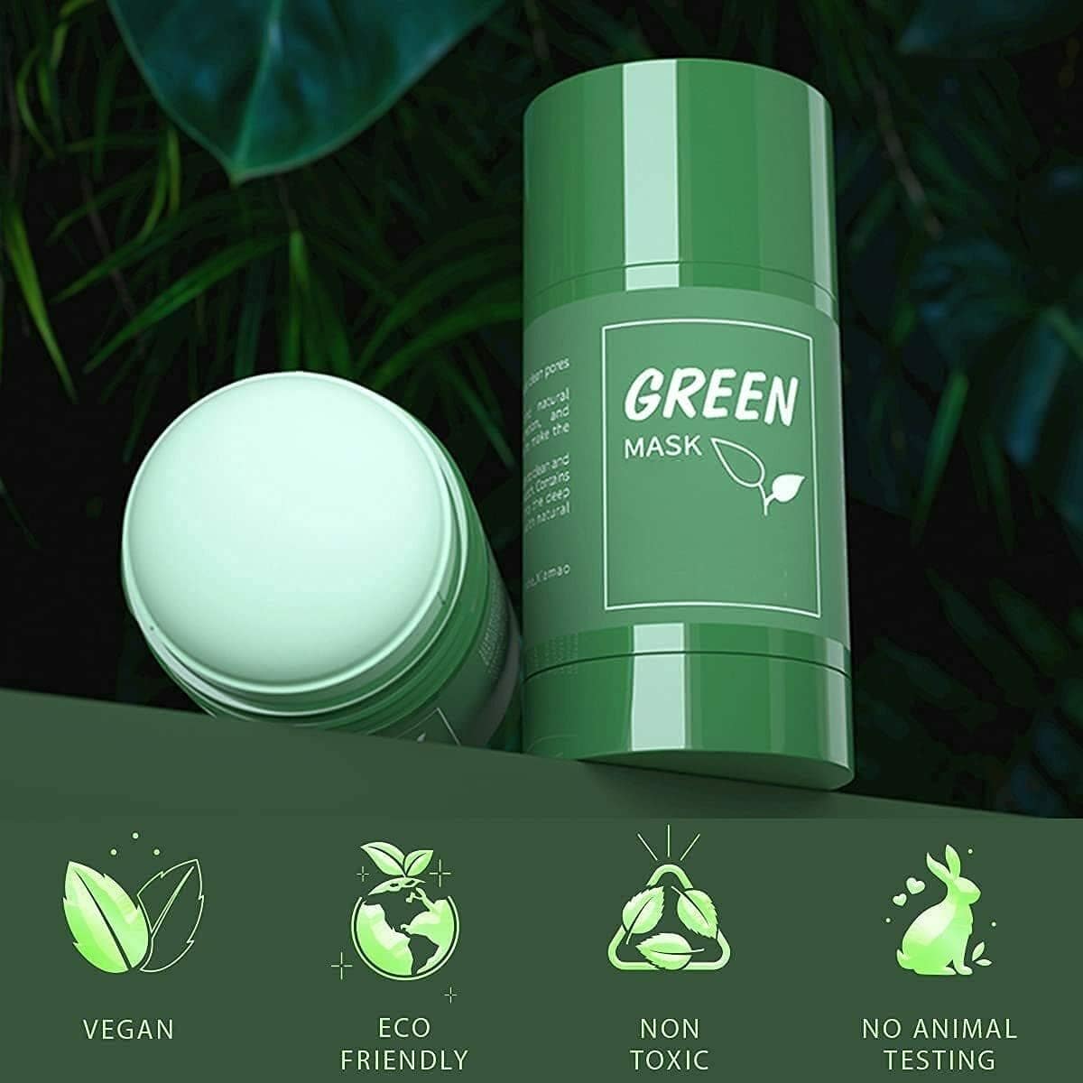 Exfolyn™ Green Tea Mask Stick (Pack of 2)