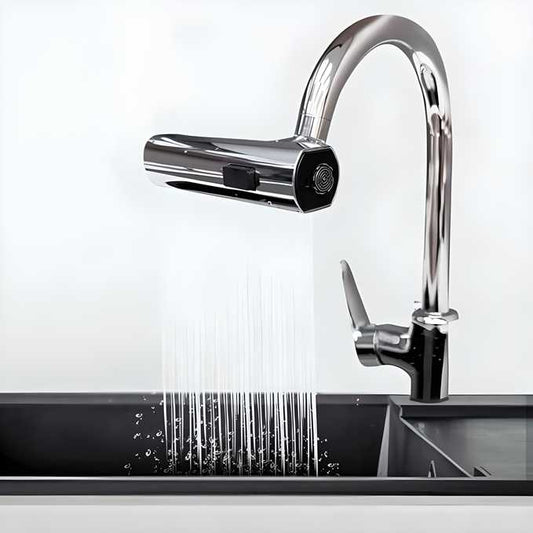 FlowJetexy™️ 3 in 1 Waterfall Kitchen Faucet