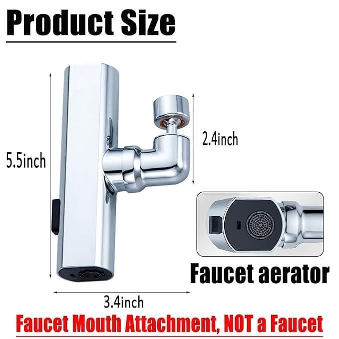 FlowJetexy™️ 3 in 1 Waterfall Kitchen Faucet