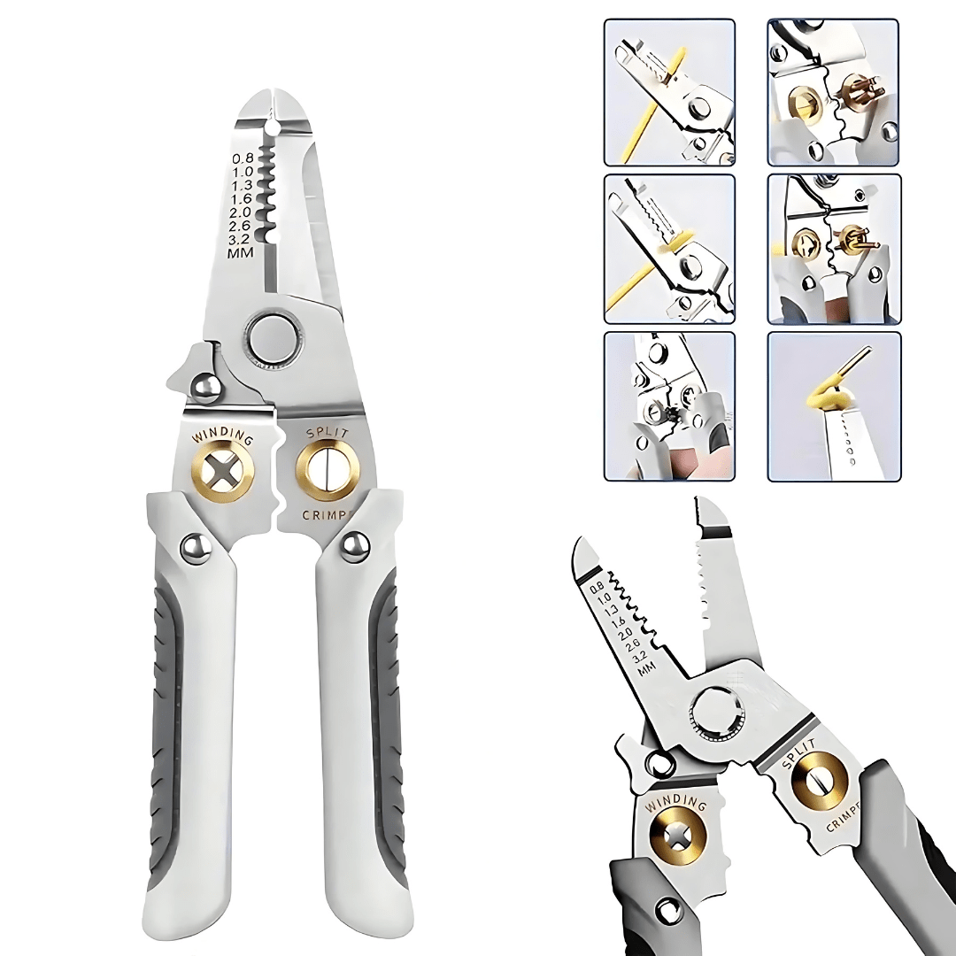 GripLoxio™️ Multi-functional Wire Stripper & Cutter