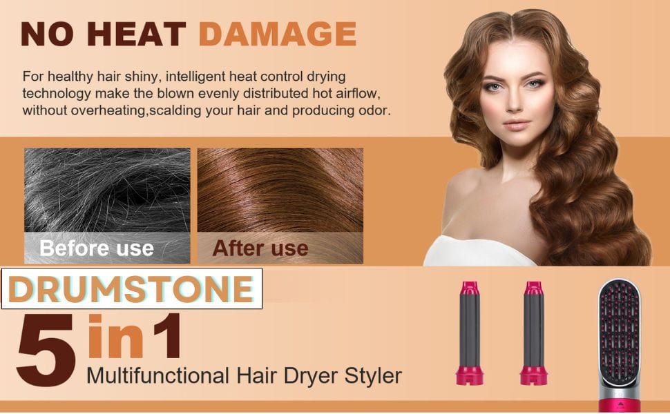 Hairmaxo™️ 5 in 1 Multifunctional Hair Styling Tool