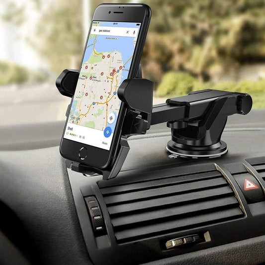 Holdmax™️ Adjustable Car Phone Holder with Suction Cup