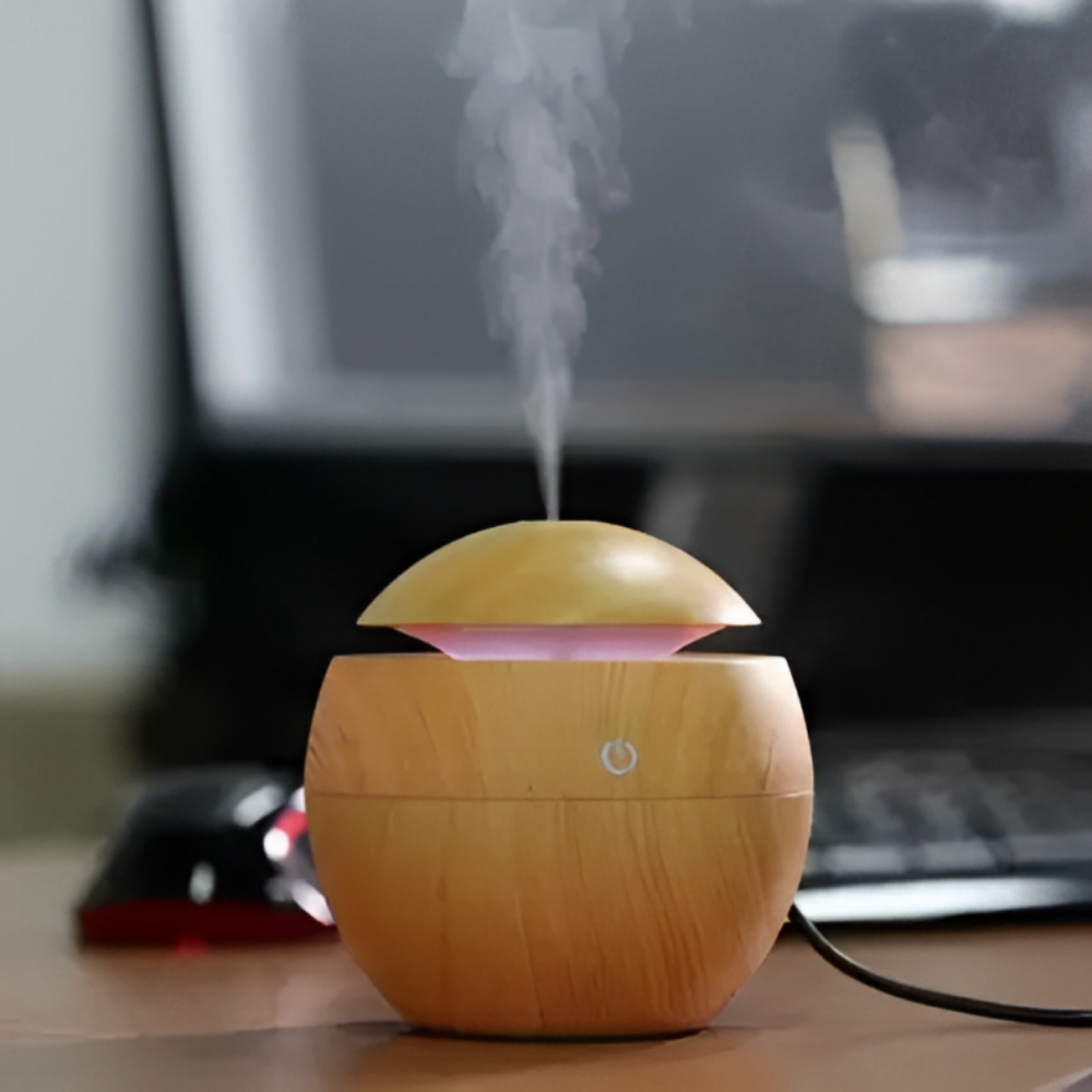 Wooden Aroma Diffuser Humidifier