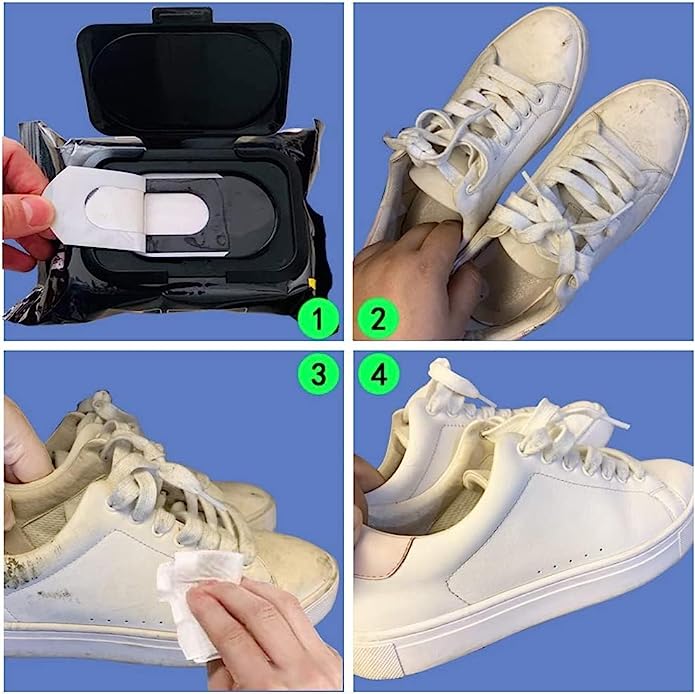 Instant Shoe Cleaning Wipes