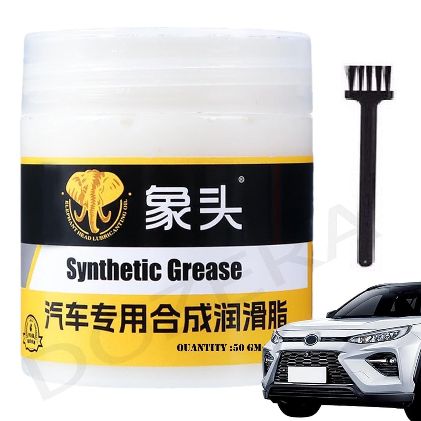 LubriQuiet™️ Multi-Purpose Automotive Grease Lubricant with brush