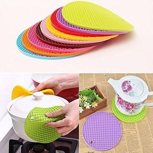 Multipurpose Silicone Reusable Mat (Pack of 4)