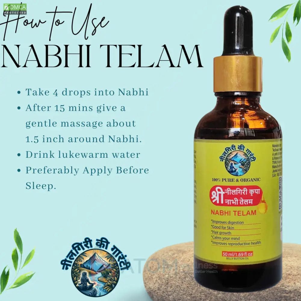 NabhiGlo™️ Ayurvedic Belly Oil (Pack of 2)