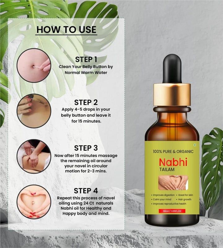 NabhiGlo™️ Ayurvedic Nabhi Oil (Pack of 2)