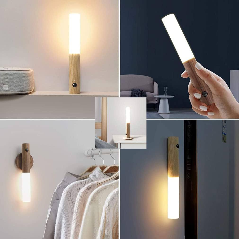 FabLit Magnetic Wood Stick Light