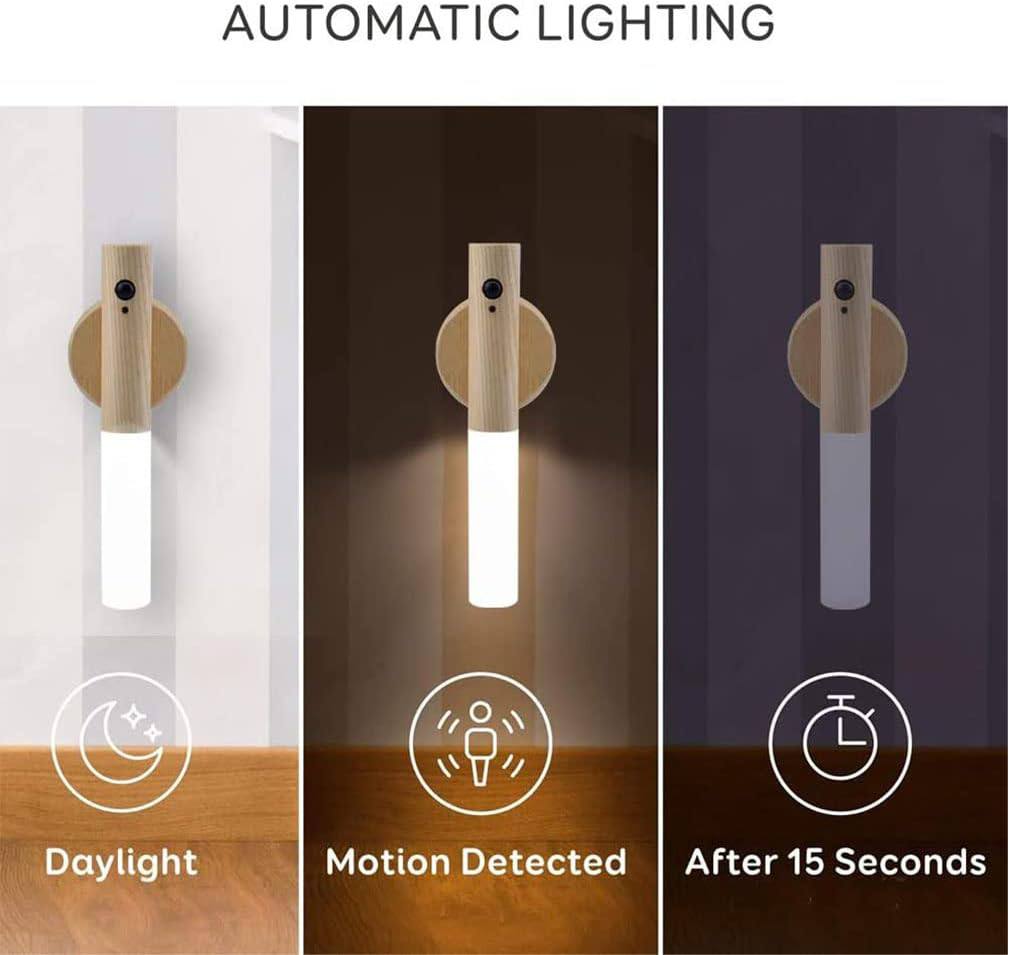 FabLit Magnetic Wood Stick Light