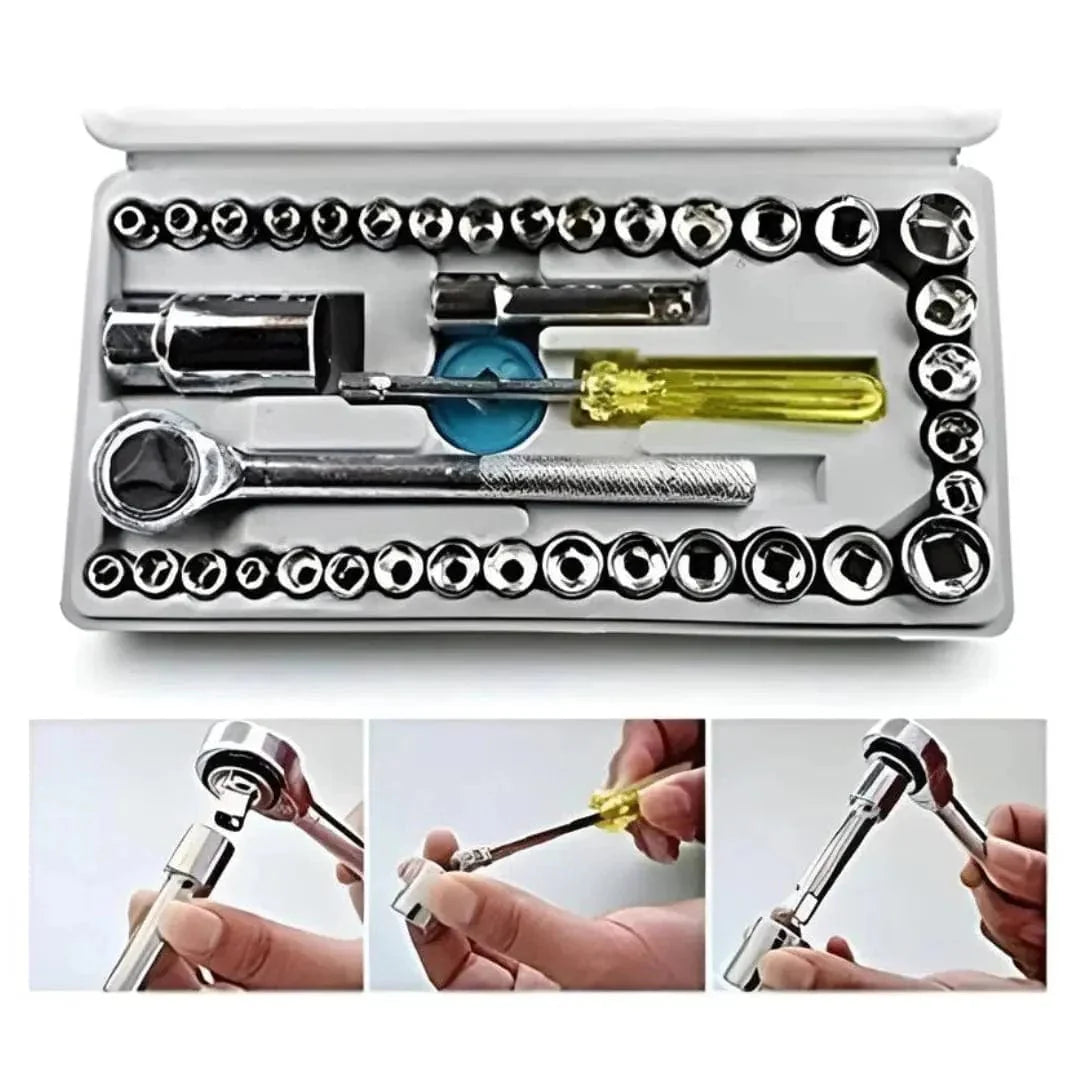 ProKit™️ Multipurpose 40 in 1 Screwdriver Tool Kit Set