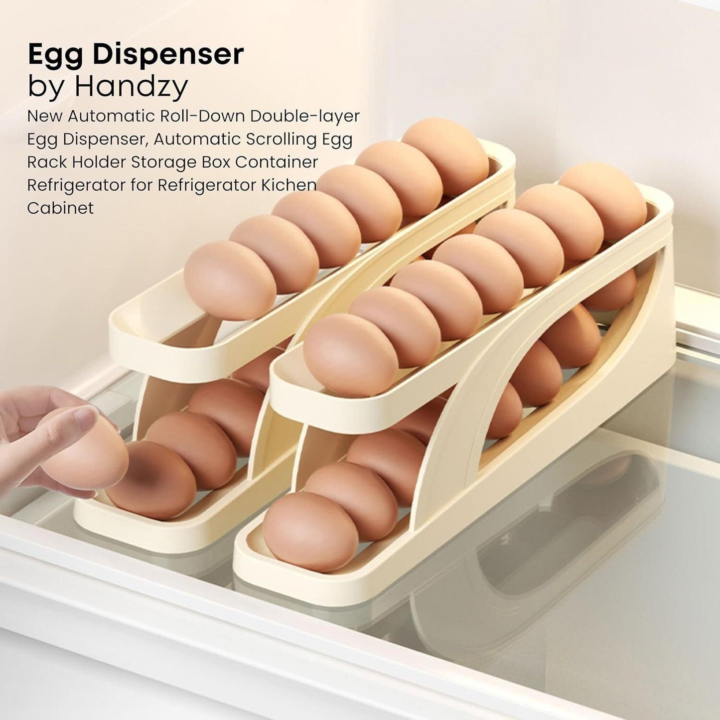 GlideEgg™️ Automatically Rolling Egg Holder