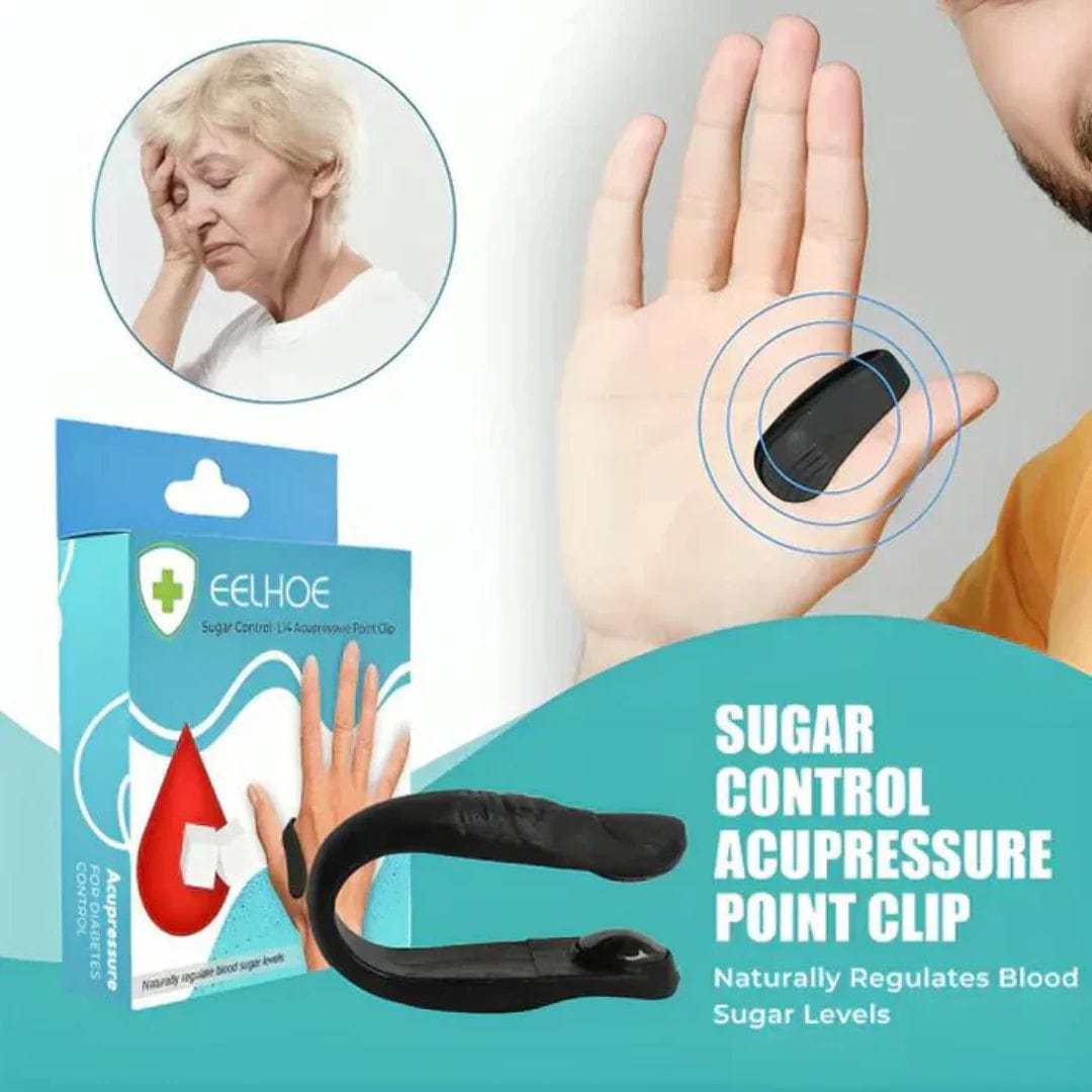 Sugar Control LI4 Acupressure Point Clip