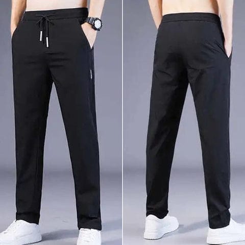 SwiFit™️ Elastic Men's Track Pants (Pack of 2)